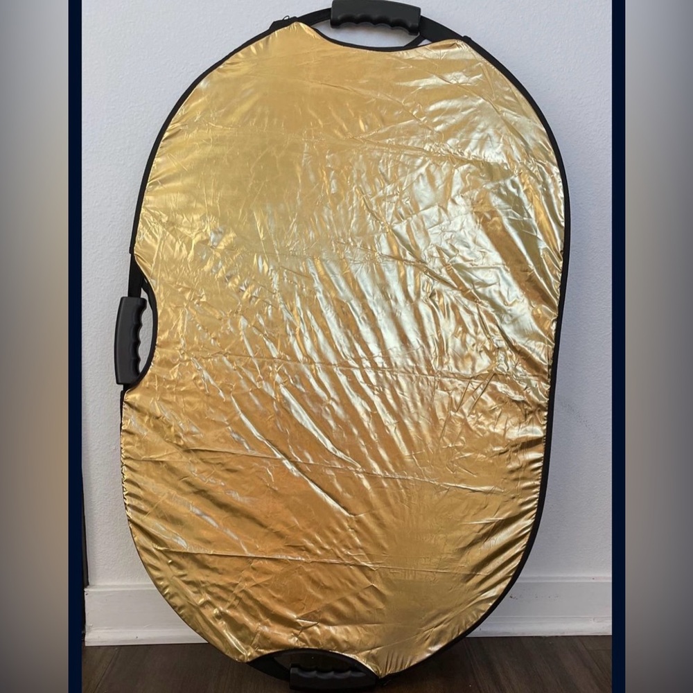 Photography reflector 5 in 1
Silver/gold / black white - 36"